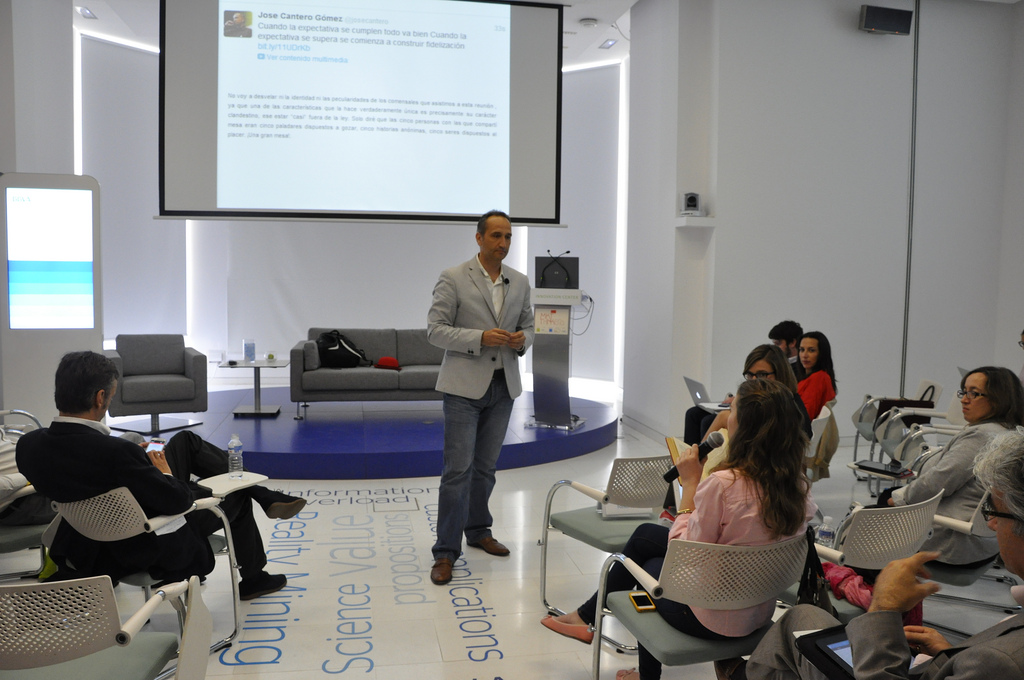 José Cantero en Centro de Innovación del BBVA en evento Marketing Thinkers